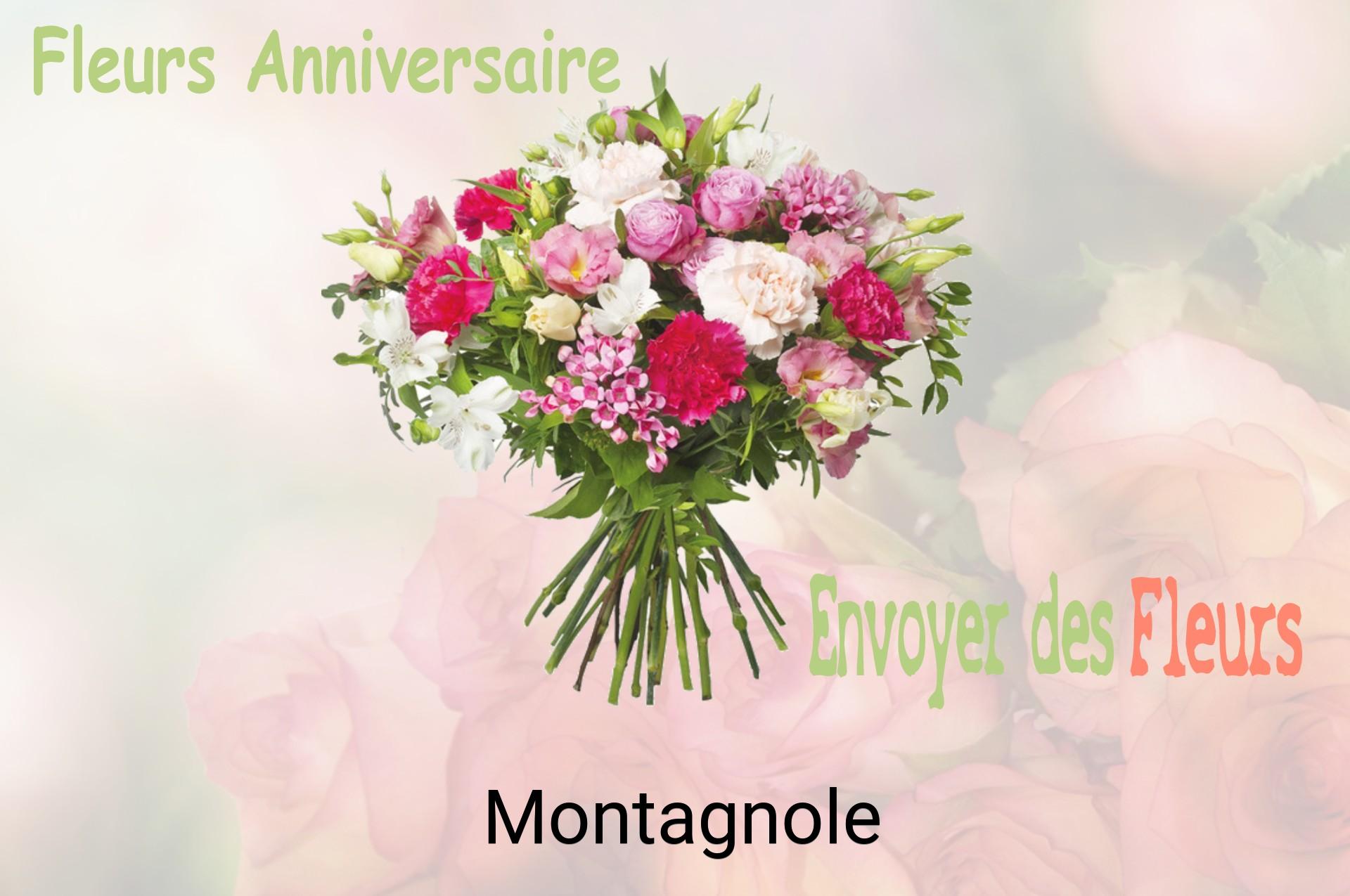 Bouquet de fleurs d’anniversaire livré à Montagnole