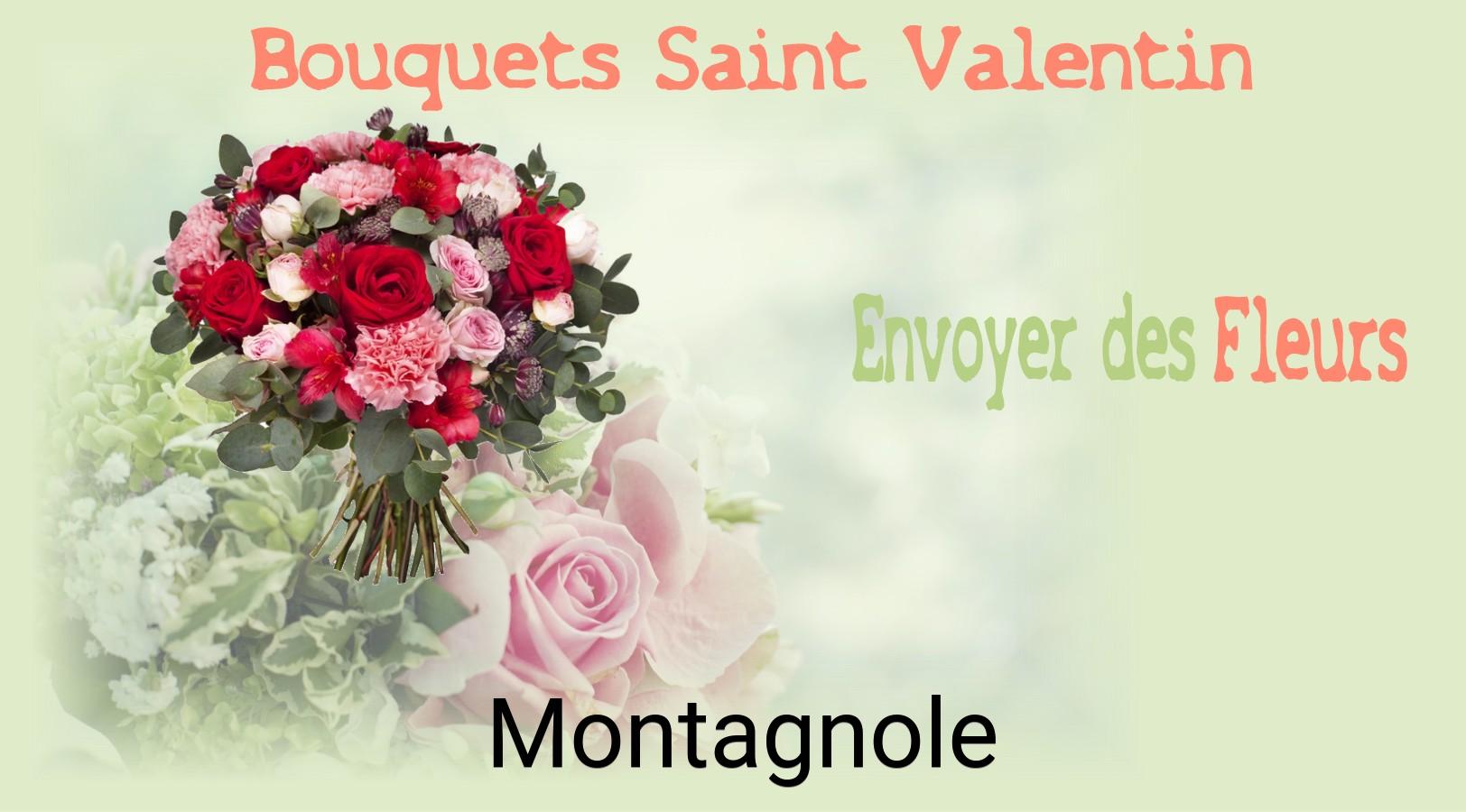 Roses de Saint-Valentin livrées à Montagnole